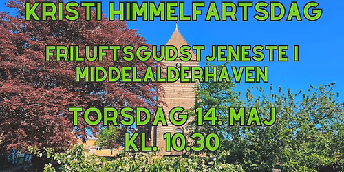 Stege Kirke: Friluftsgudstjeneste i Middelalderhaven