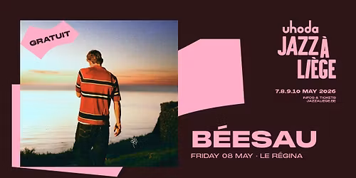 [CONCERT GRATUIT] BEESAU au REGINA CLUB le 8 mai 2026