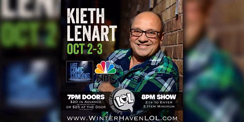 Keith Lenart from Last Comic Standing!