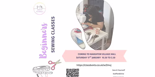 Learn to sew beginners class