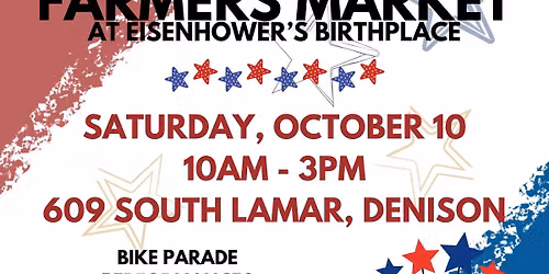 Farmers Market at Eisenhower's Birthday Celebration 