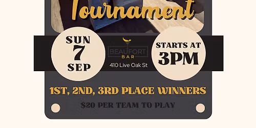 Shuffleboard Tournament @ Beaufort Bar