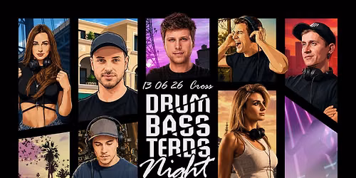 DRUMBASSTERDS NIGHT @ CROSS - 13.06.2026