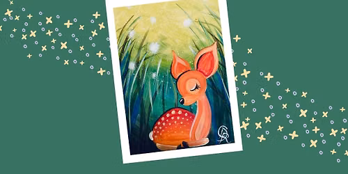 Founders & Co Grown Up Paint Along - Baby Deer