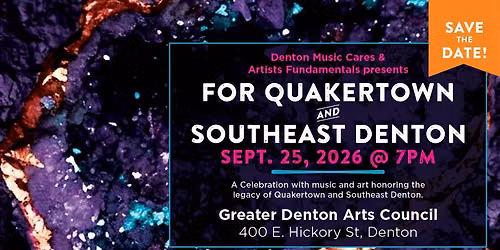 Denton Music Cares Community Concert
