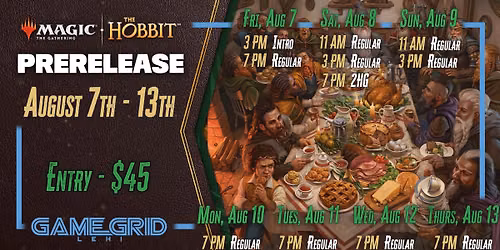 Game Grid Lehi - The Hobbit Prerelease