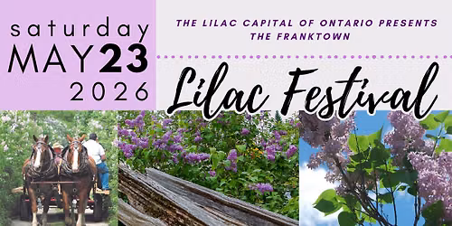 2026 Franktown Lilac Festival