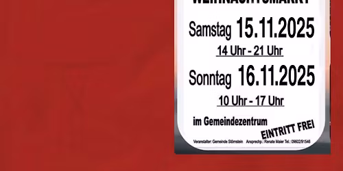 St\u00f6rnsteiner Weihnachtsmarkt