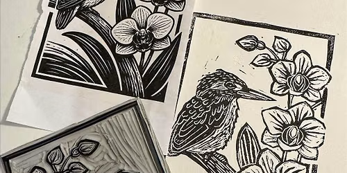 Botanical and Wildlife inspired Lino Print Workshop