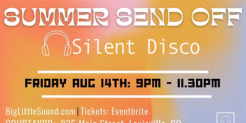 Summer Send-Off Silent Disco