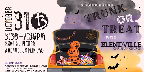 BCC Trunk or Treat