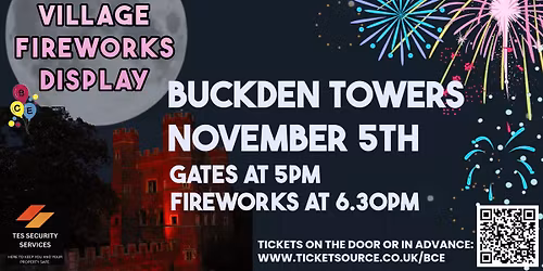 Buckden Village Fireworks