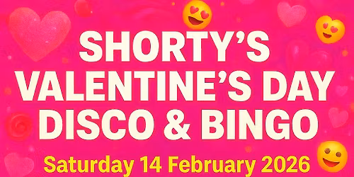 Valentines Day disco & bingo