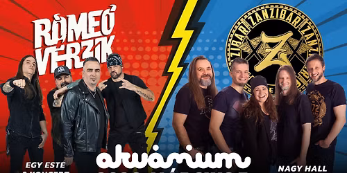 ZANZIBAR & R\u00d3ME\u00d3 V\u00c9RZIK \/\/Akv\u00e1rium Klub NagyHall