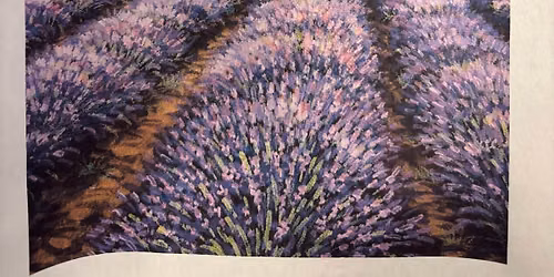 Painting With Pam- Lavender Field