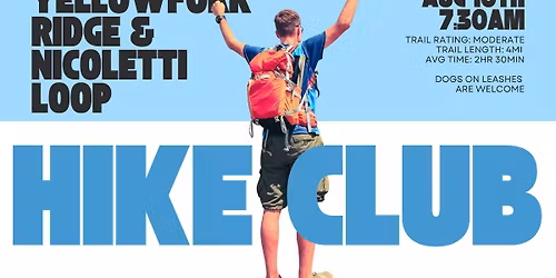 The Sports Connection Hiking Club - Aug 10