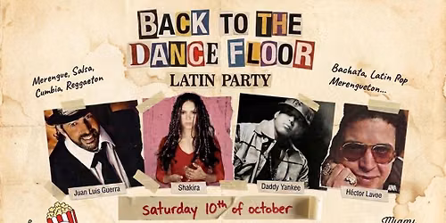 Back to the Dance Floor - Latin Party