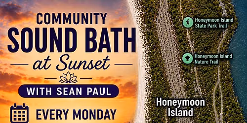 Sound Bowl Monday at Oasis Beach