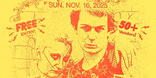 Punk Rock Garage Sale NOVEMBER Market INDOORS! 