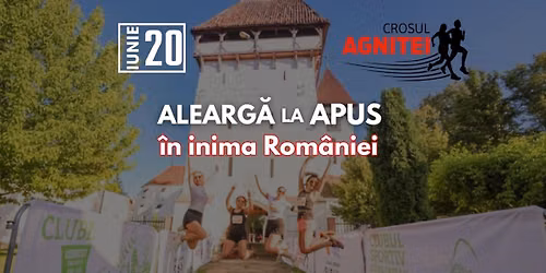 Crosul Agnitei - Aleargă în ❤️ României, ed. a V-a — Agnita-centrul țării