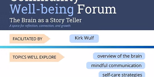 Community Well-being Forum