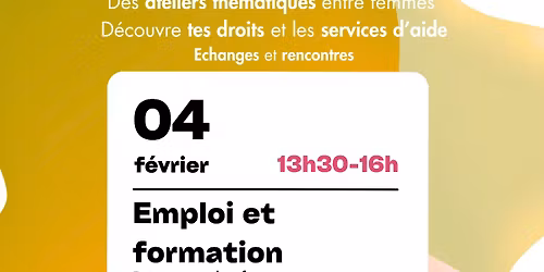Ateliers th\u00e9matique : Emploi et formation