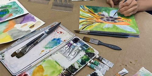 Adult Watercolour Class - A Colour Break with Ania Salmina