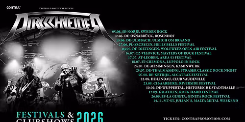 Dirkschneider \/\/ Balls To The Wall - 40th Anniversary - Final Show \/\/ Wuppertal