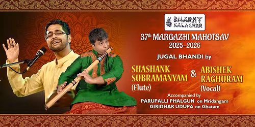 FLUTE SHASHANK & ABHISHEK RAGHURAM -Jugal Bhandi
