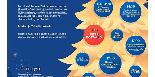 VÍTÁNÍ CHLUMECKÉHO ADVENTU 4. ročník