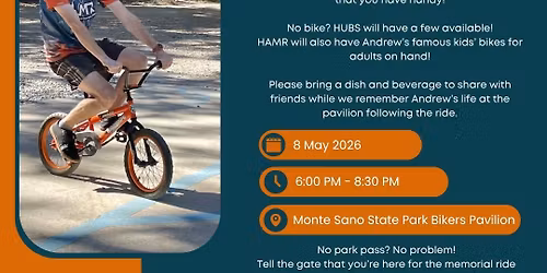 Live & Ride Like Andrew Memorial Ride