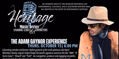 Heritage Music Series: The Adam Gaynor Experience