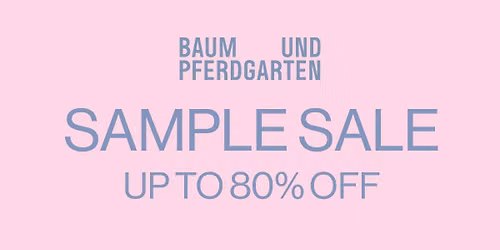 SAMPLE SALE | Baum und Pferdgarten