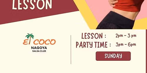 \u3010El coco\u3011Bachata Lesson 4\u670826\u65e5
