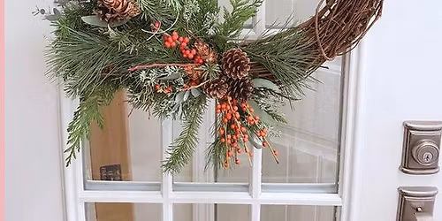 Wreath & Wine Workshop