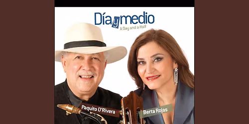 Berta Rojas and Paquito DRivera at Herbst Theatre