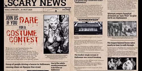 HALLOWEEN COSTUME CONTEST 2025