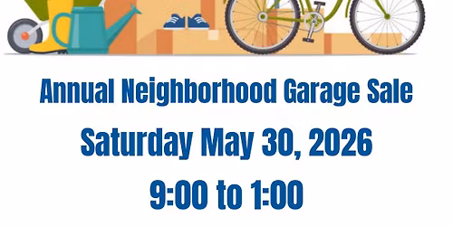 Mid City Neighborhood Annual Garage Sale 