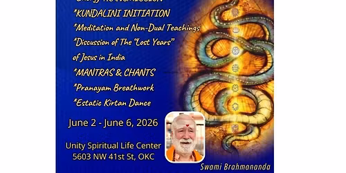 Kundalini Shaktipat Intensive with Swami Brahmananda