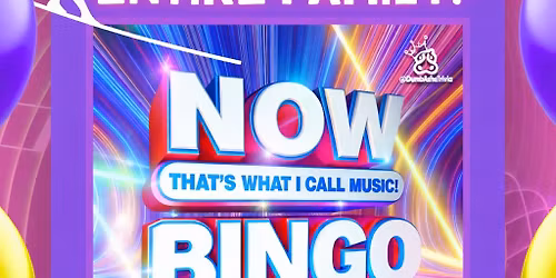 Now That's What I Call Music Bingo!