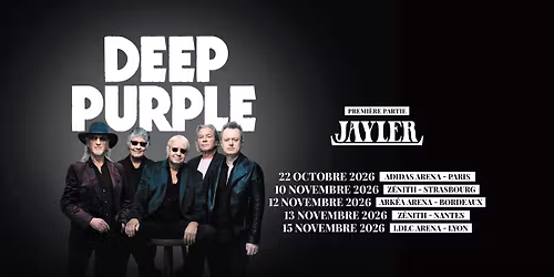 DEEP PURPLE | STRASBOURG | Z\u00e9nith 