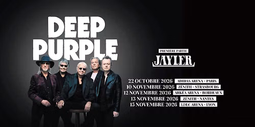 DEEP PURPLE | STRASBOURG | Z\u00e9nith