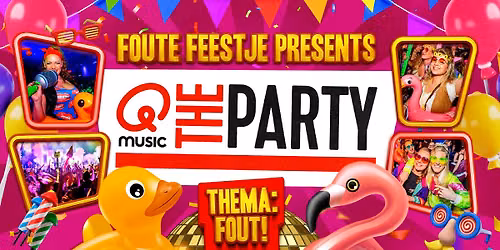 Foute Feestje in Leiden: Qmusic The Party FOUT! 