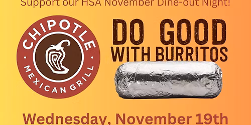 St. Patrick HSA November Dine-out Night