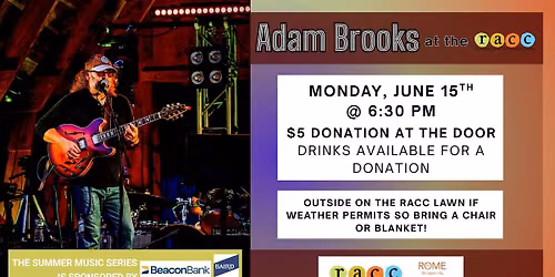 Adam Brooks at the RACC