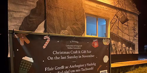 Christmas Craft & Gift Fair \/ Ffair Grefftau & Anrhegion Nadolig