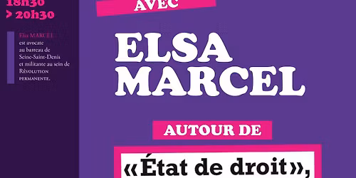 Rencontre avec Elsa Marcel