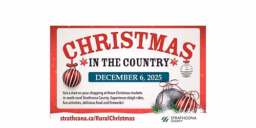 2025 Christmas in the Country in Strathcona County