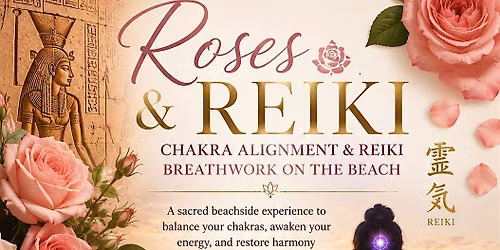 Reiki Healing Sessions on the Beach: Ancient Rose Energy Experienc