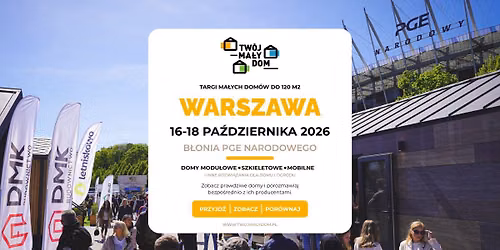 10 edycja targ\u00f3w ma\u0142ych dom\u00f3w do 120 M2 - modu\u0142owe, szkieletowe, mobilne, drewniane, prefabrykowane